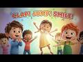 Clap Jump Smile Song for Kids 👏 | Fun Action Song | Kuga Kuga Kids
