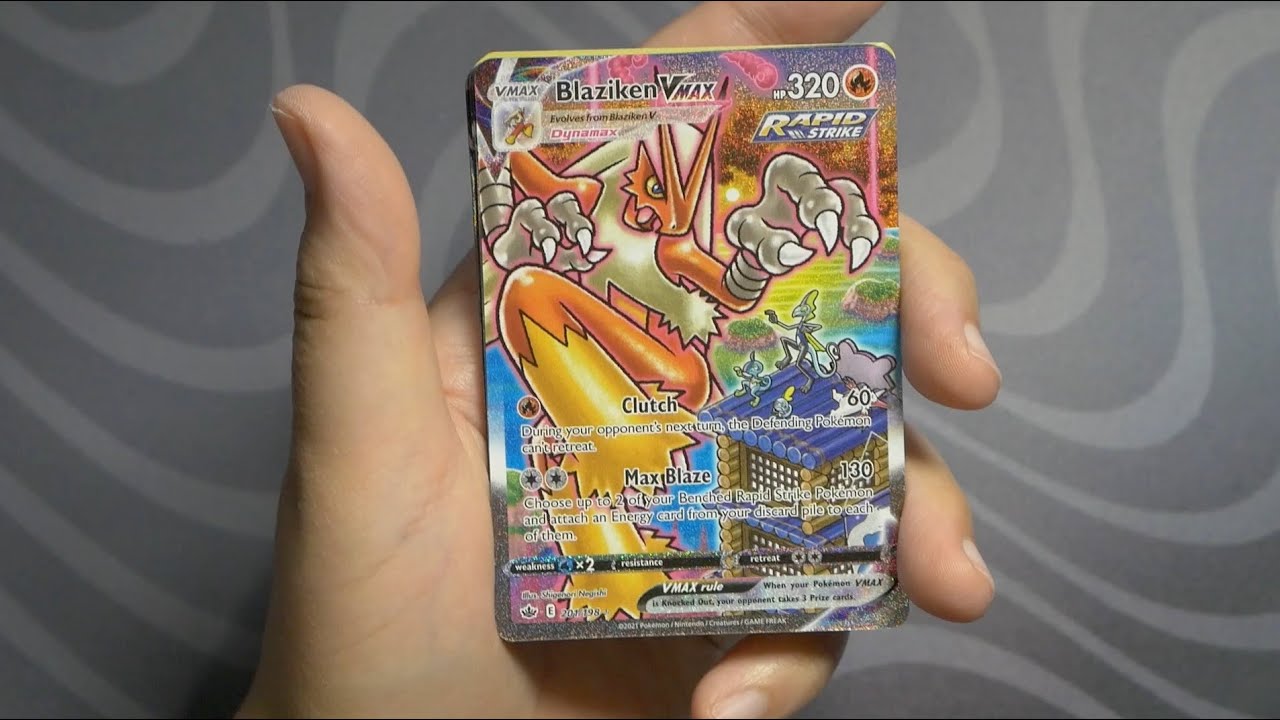 blaziken vmax pokemon card Pokemon Blaziken VMAX 200/198 PSA 10 – Zapp! Comics main image 0