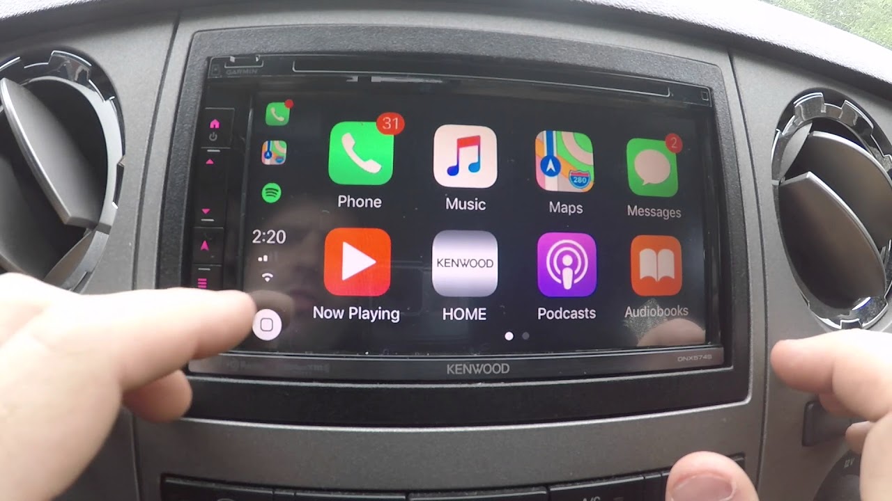 Kenwood DNX-574S REVIEW - YouTube