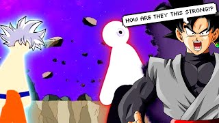 Goku Black Reacts to Goku vs Jiren Stick Fight @FabianoCruzAnimations