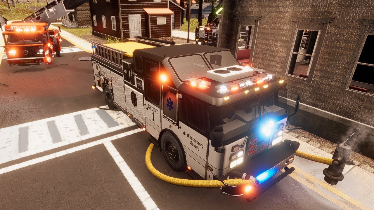 EmergeNYC - Montgomery County Responds to working house fire!