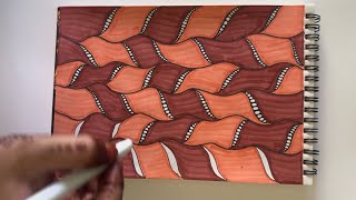 Easy doodle tutorial day-47 #satisfying 