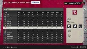 #1 OSU  v FCS West  Y7H 2031