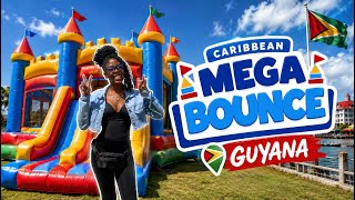 Mega Bounce returns to Guyana😝| vlog | grwm |