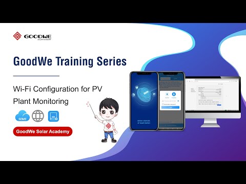 GoodWe Wi-Fi Configuration for PV Plant Monitoring