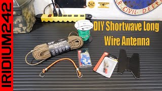 Prepping Do It Yourself Tip   Shortwave Long Wire Antenna