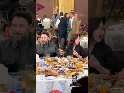 مي فاروق وزوجها محمد العمروسي باحدث ظهور في سحور تحيا مصر