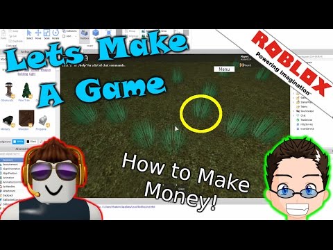 Roblox Lets Make A Game How To Make Money Youtube - roblox article how it makes money