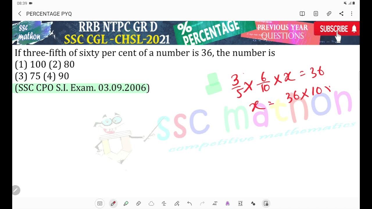 if-three-fifth-of-sixty-per-cent-of-a-number-is-36-the-number-is-youtube