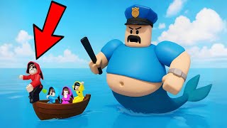 Yuta, Mio Dan Baby Celine Kebanjiran Di Penjara Barry Prison Run || ROBLOX