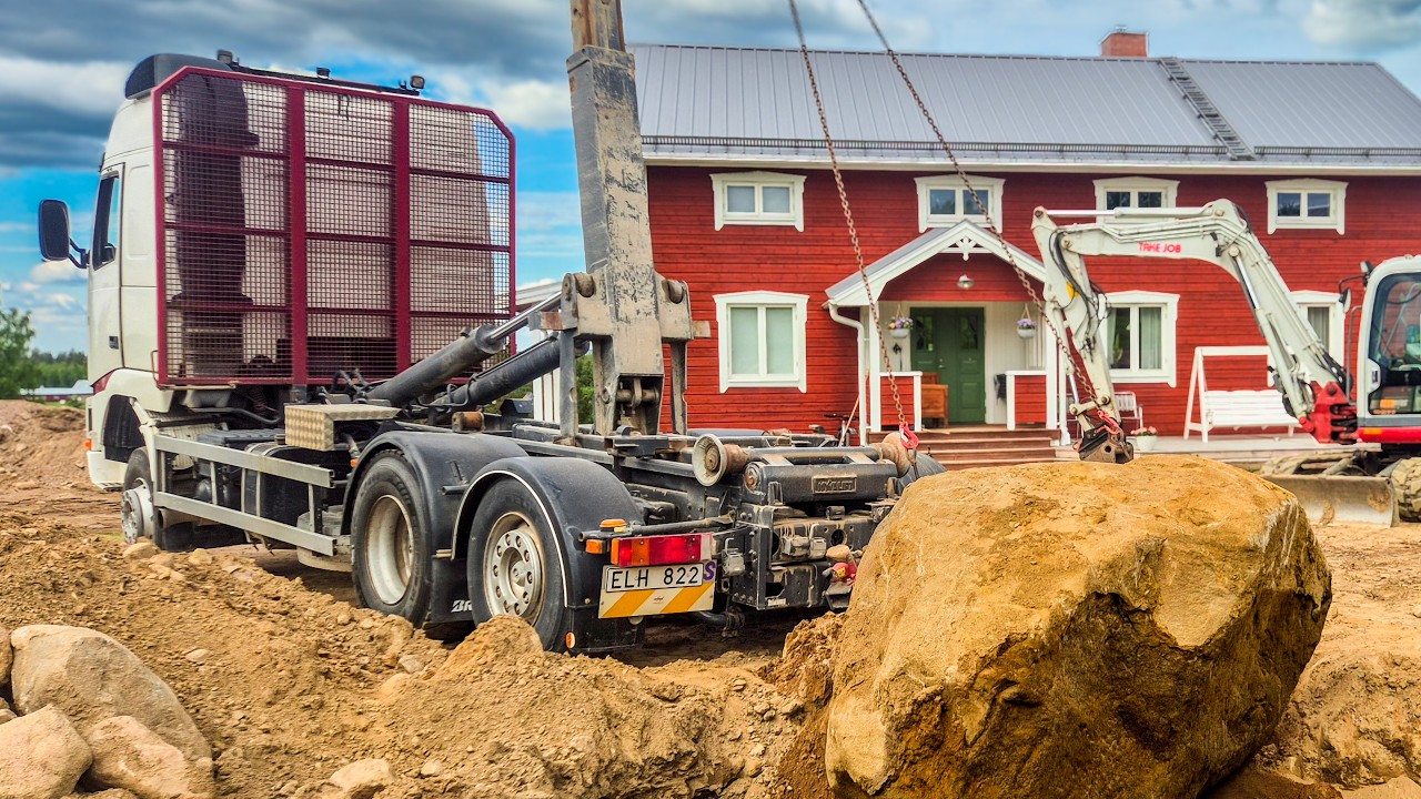 Removing Rocks With My Hooklift Truck & Giving It a Full Service