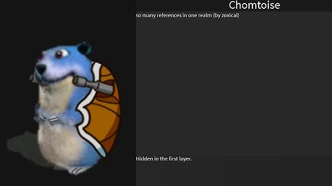 Find The Chomiks | Chomtoise