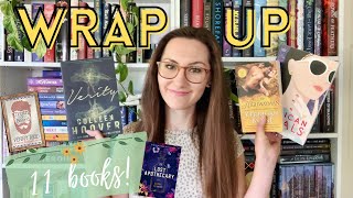 MONTHLY READING WRAP UP || the 11 books i read in may 🌼