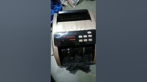 Strob Cash Counting Machine Problem