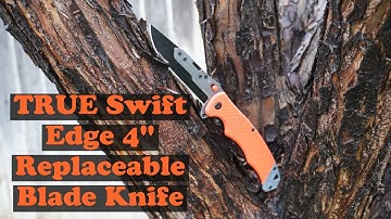 TRUE Swift Edge 4" Replaceable Blade Knife Review