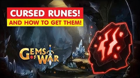 Gems of War How To Find and Get Cursed Runes! Guide and Best Strategy?