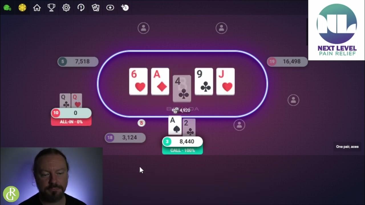 Flop the Nuts final Table No Limit holdem with robert Gardner on bovada