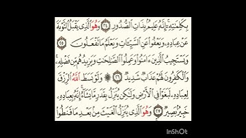 سورة الشورى ٢٥الى٢٧#سورةالرحمن #سورةـالقمر #سورةـالنجم #سورةـالطور #سورةـالذريات#سورةـق#سورةـالحجرات