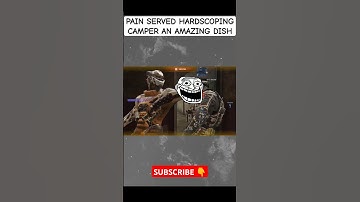 CAMPER getting EXECUTED in CAMP OF DUTY MOBILE🤣😂 #codm #codmobile #callofdutymobile #shorts