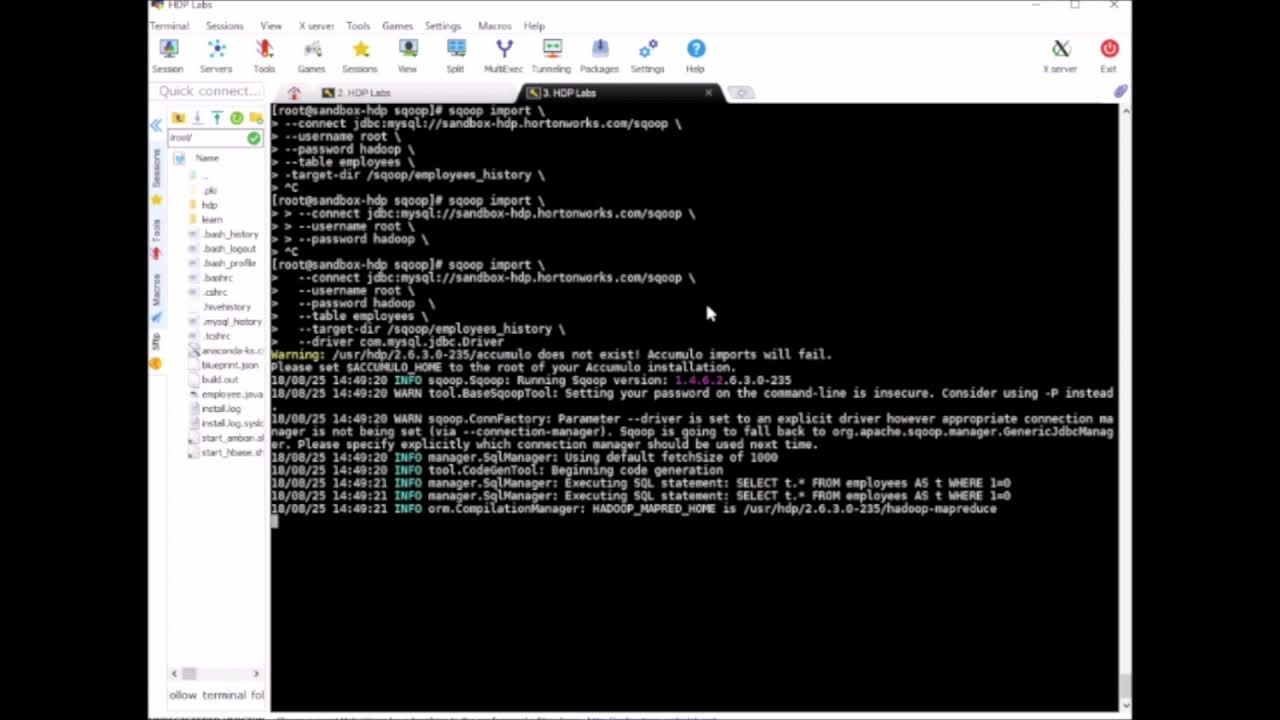 7 Complete Sqoop Training Import Relational Table into HDFS & Load
