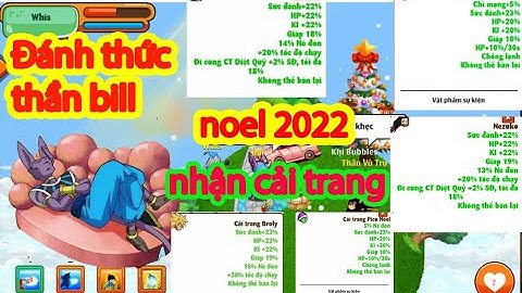 Ngoc Rong Online: Sự kiện noel 2022 có gì hot?