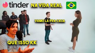 TINDER NA VIDA REAL (com brasileiros) 🇧🇷