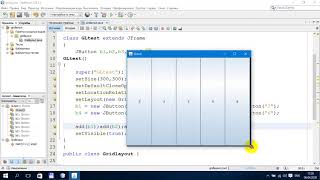 Java Swing Layout manageri GridLayout