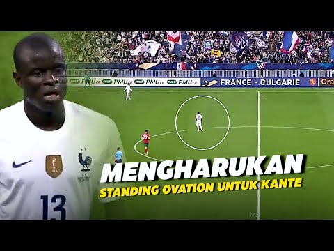 “Penghormatan untuk Sang Juara” Lihatlah Standing Ovation Para Fans Prancis untuk Ngolo Kante