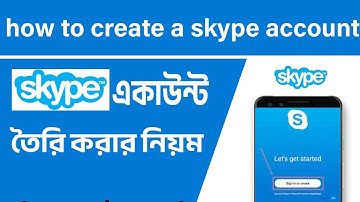 how to create a skype account || how to create skype account in mobile