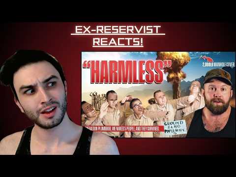 "HARMLESS" - EX RESERVIST REACTS - America's Unhinged Nuclear Testing (Operation Plumbob)