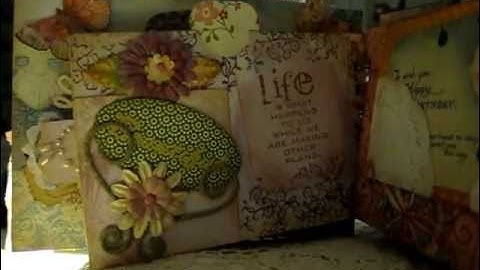 One Page Binding Mini Album