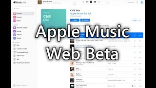 BREAKING: Apple Releases Apple Music Web Beta Player