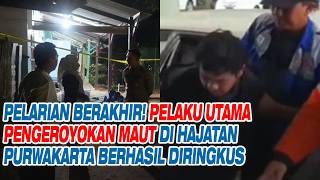 Pelarian Berakhir! Pelaku Utama Pengeroyokan Maut di Hajatan Purwakarta Berhasil Diringkus
