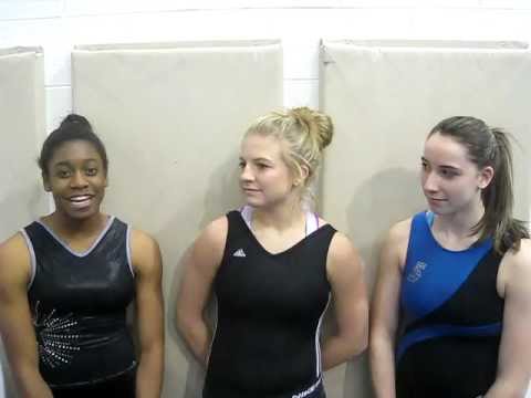 Lake County Invite: Carmel gymnasts interview (Par...