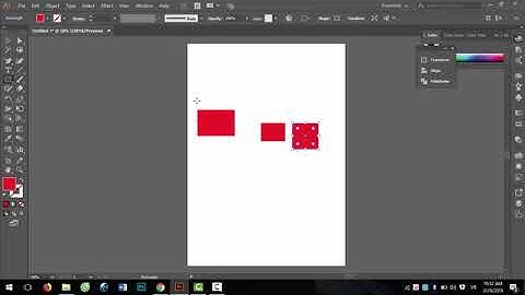 Hướng dẫn căn đều khoảng cách giữa các đối tượng trong Illustrator, AI