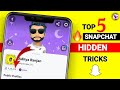 Top 5 👻Snapchat Hacks & Tricks 2024 ( You Should Know Right Now )
