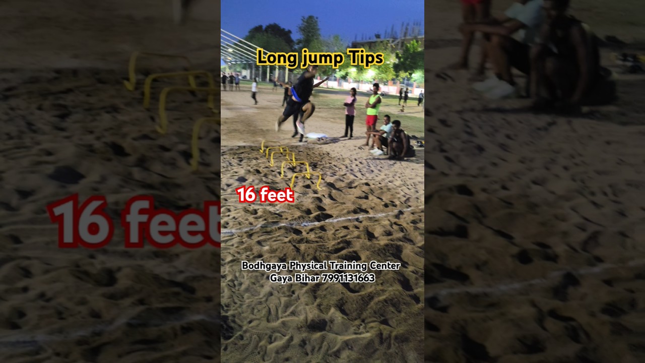 16 feet Long jump Tips 