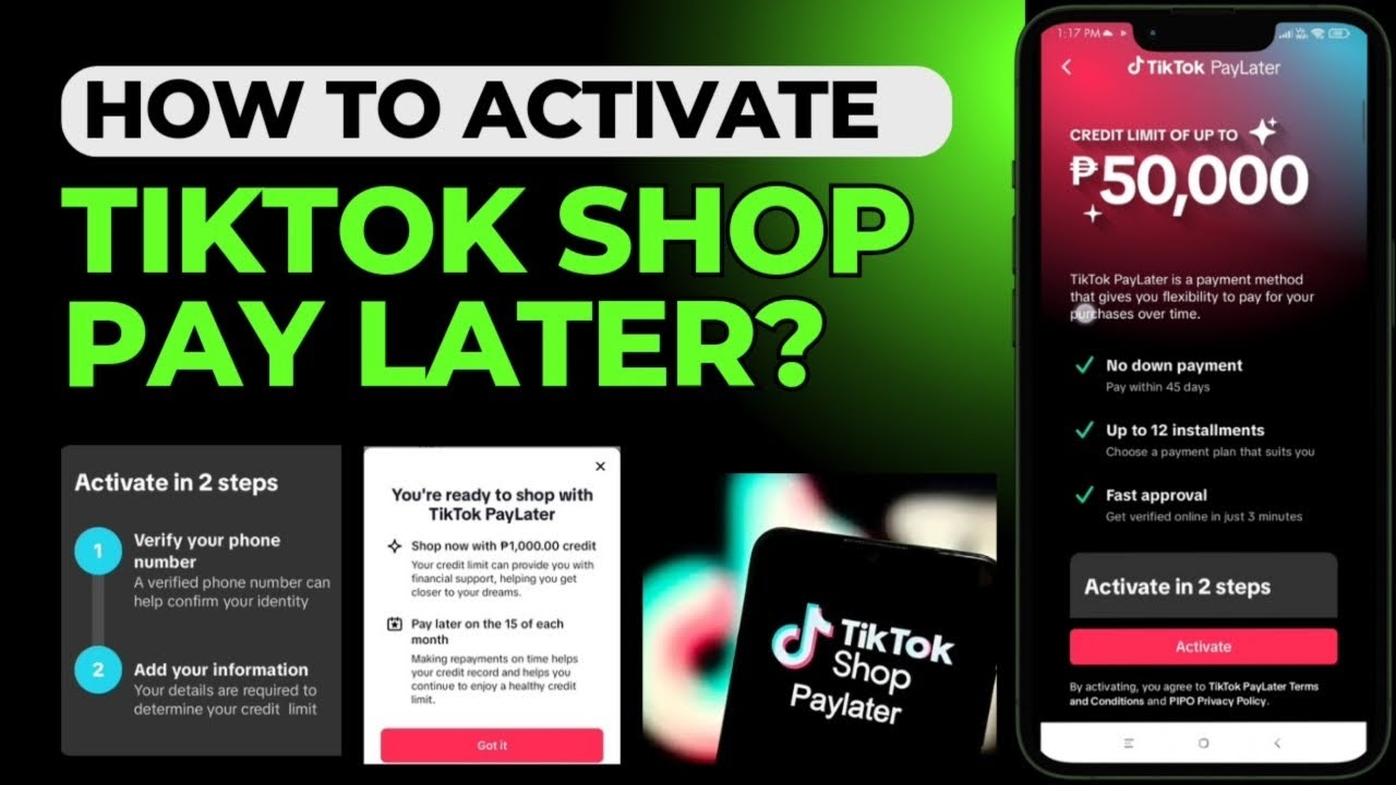 ACTIVATE TIKTOK PAYLATER TIKTOK SHOP YouTube ACTIVATE TIKTOK PAYLATER TIKTOK SHOP YouTube