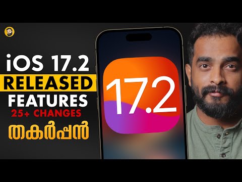 iOS 17.2 Released What's New!- in Malayalam