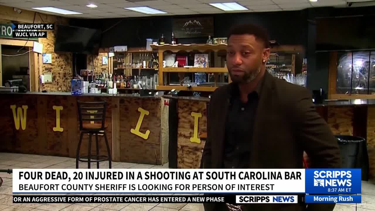4 killed, 20 more injured in South Carolina bar shooting - YouTube