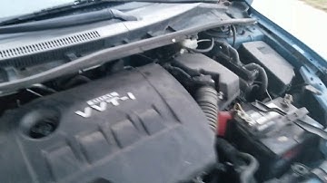 09 corolla 1.8l vvti Rattle