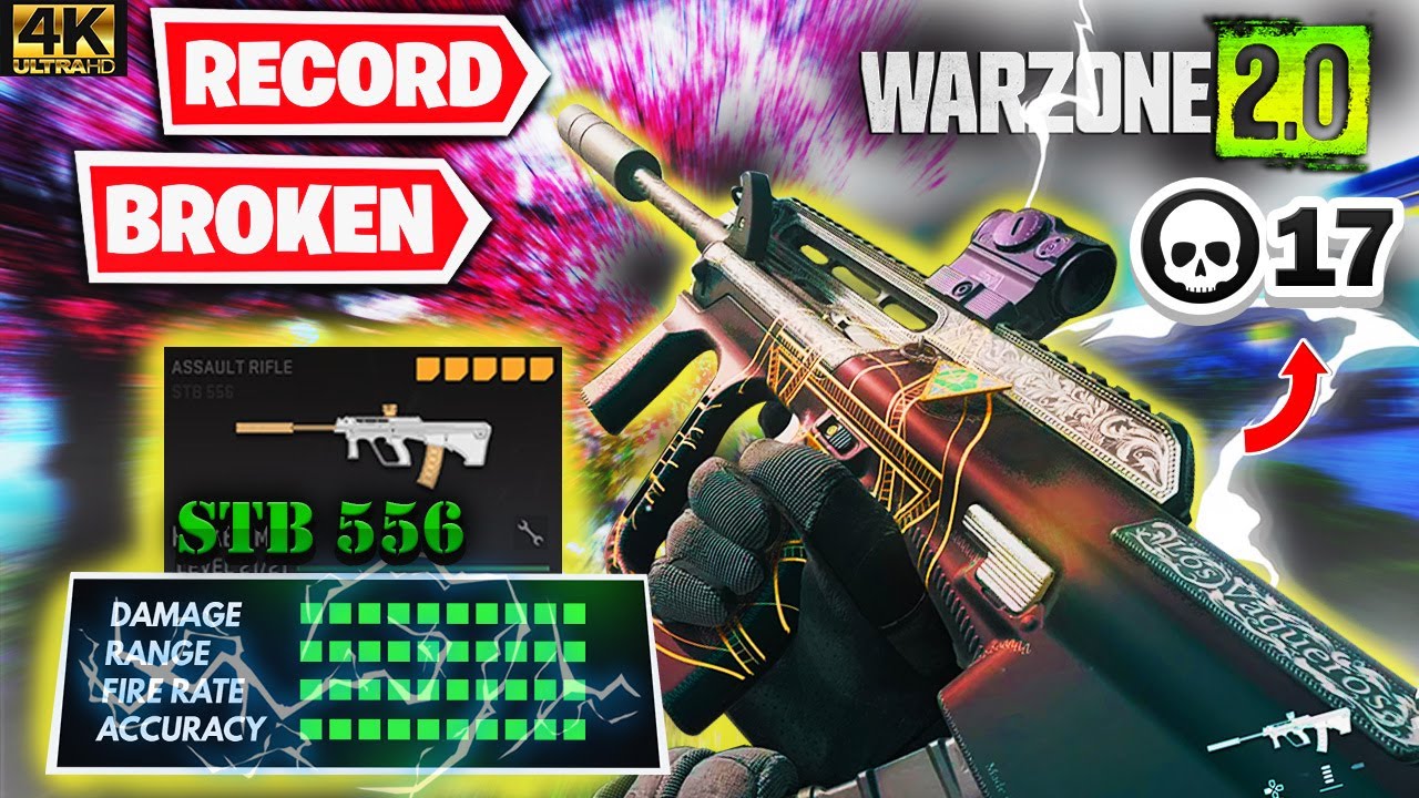 New BROKEN STB 556 Meta Class Setup Setting My RECORD Solos #mw2 # ...