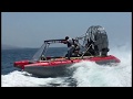 Powerraft  air boat for rescue deep sea big waves jagged ice