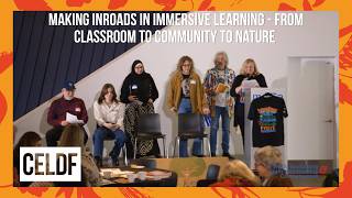 Making Inroads in Immersive Learning – From Classroom to Community to Nature