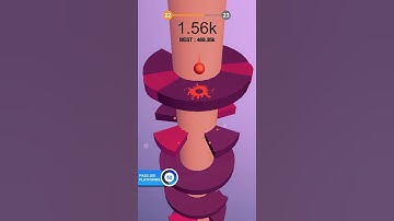 PERFECTING LEVEL 22 ON HELIX JUMP!!! #gaming #helixjump #gamedesign #shortsviral #gameplay #shorts