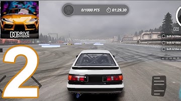 Drive Division Gameplay Walkthrough Part 2 - Drift Rush (Android, iOS)