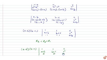 Using properties of determinants, prove that `|[a,b,c] , [a^2,b^2,c^2] , [b+c,c+a,a+b]|`=`(a+b+...