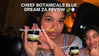 CHEEF BOTANICALS BLUE DREAM ZA REVIEW! 🍃 *very GAS* 