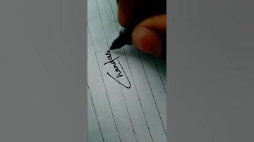 Comment your name for your sign 😊. #signature #study #chandan