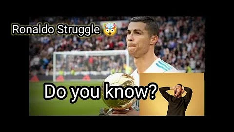 Cristiano Ronaldo | The Life of a Football Legend | Ronaldo Struggle ⚠️ |